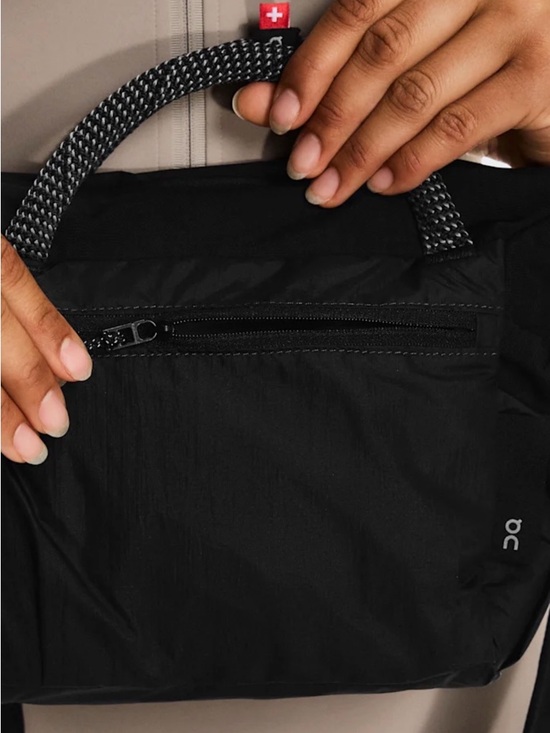 On Running Black Men's Multi-Pocket Crossbody Tote - Picture 2 of 4